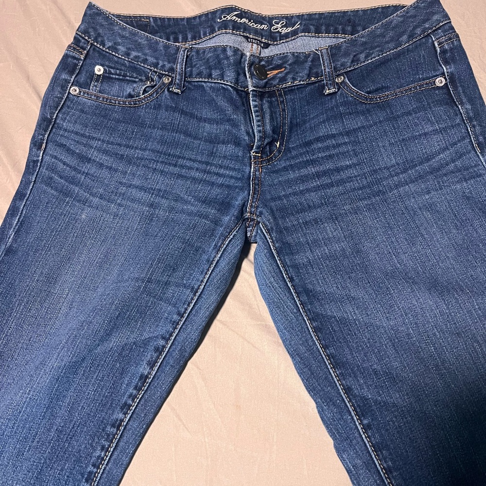 American Eagle Outfitters Women's Blue Jeans